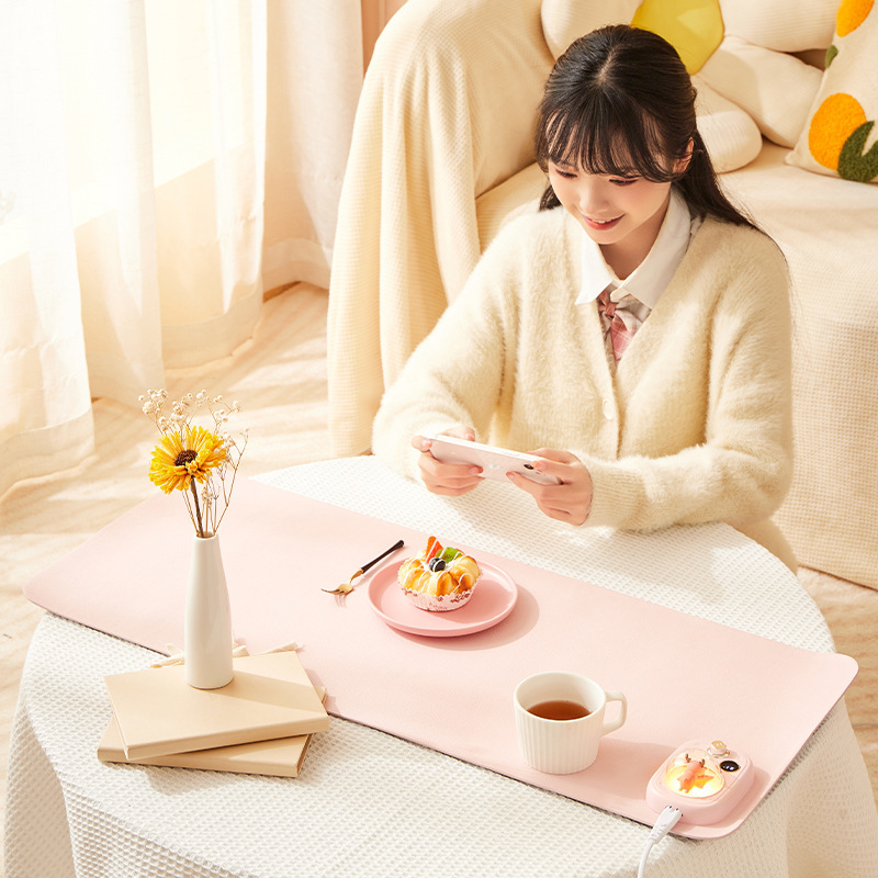 Paidu Manufacturer Heated Mouse Pad Waterproof Warm Hand Heating Warm Table Pad