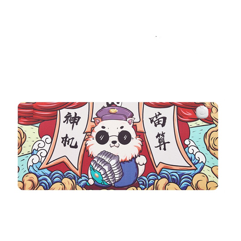 Paidu Manufacturer Large Heating Hand Warming Table Mat Heated Mouse Pad