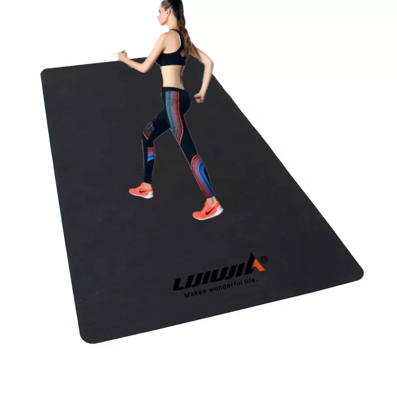 PAIDU Manufacturer BSCI Foldable Pvc Floor Mat Custom High Density Anti Slip Treadmill Mat