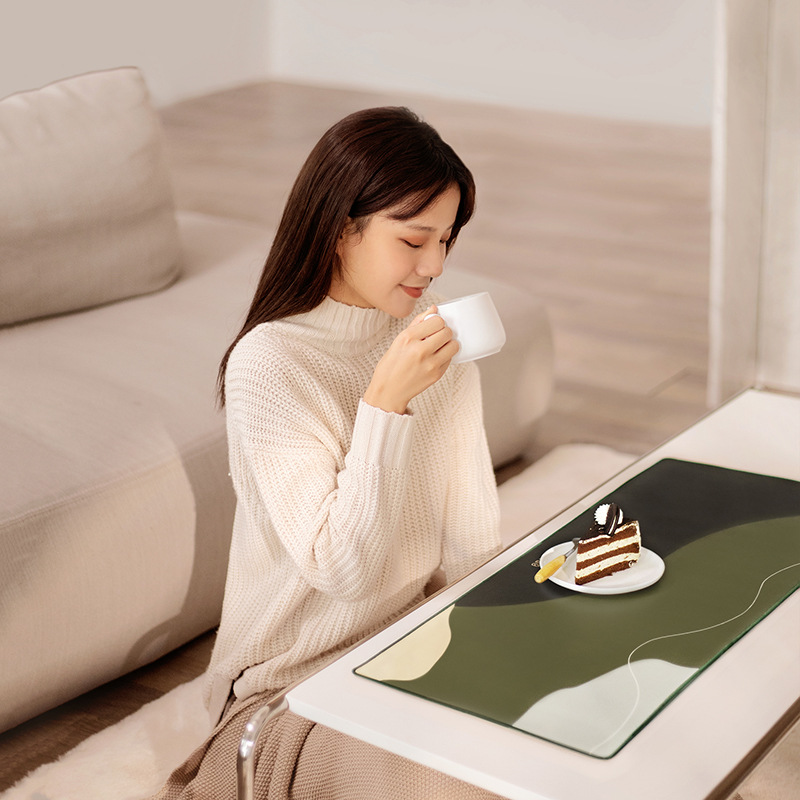 Paidu Manufacturer Winter Heating Table Mat Heating Mouse Mat