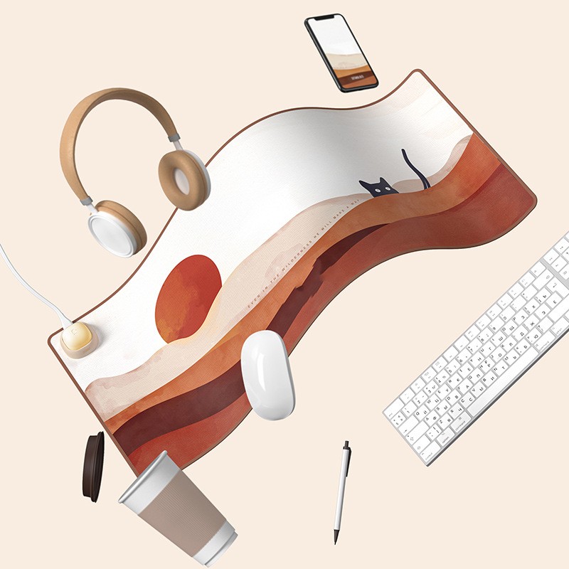 Paidu Manufacturer Winter Heating Table Mat Heating Mouse Mat