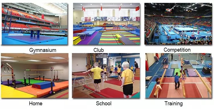 PAIDU Manufacturer BSCI Long Airtrack Gymnastics Jumping Mat Inflatable Tumbling Mat