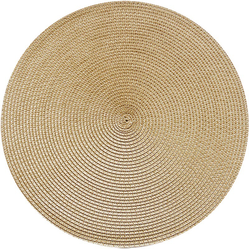 Paidu Manufacturer Round table mat Nordic Japanese style pp woven table mat