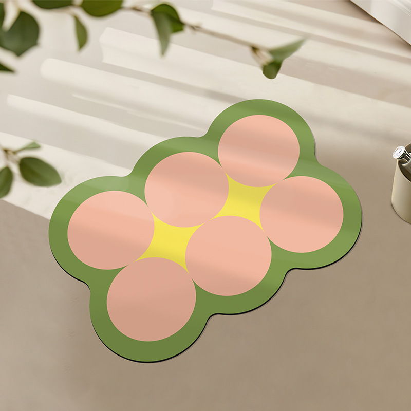 Paidu Manufacturer Nordic simple soft diatom rugs mat