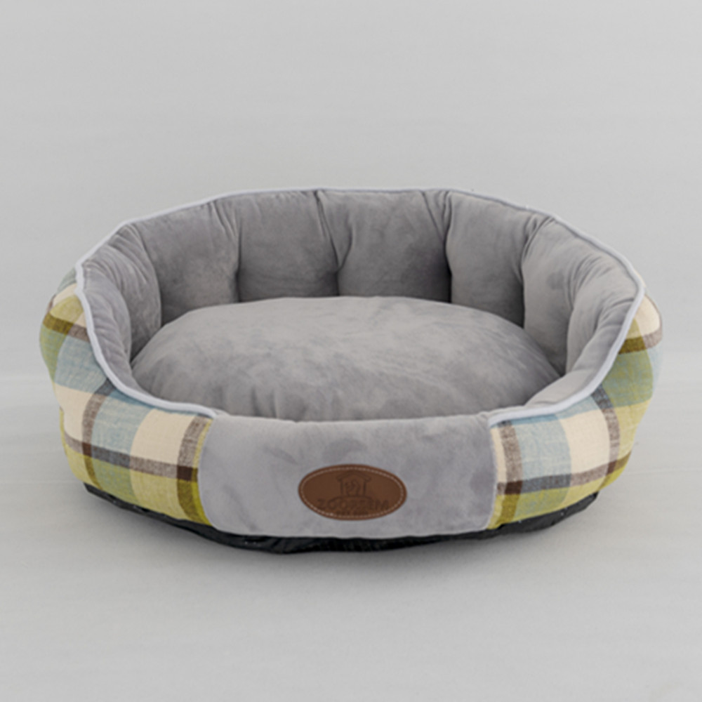 Paidu Manufacturer Fabric check high back cat nest pet mat