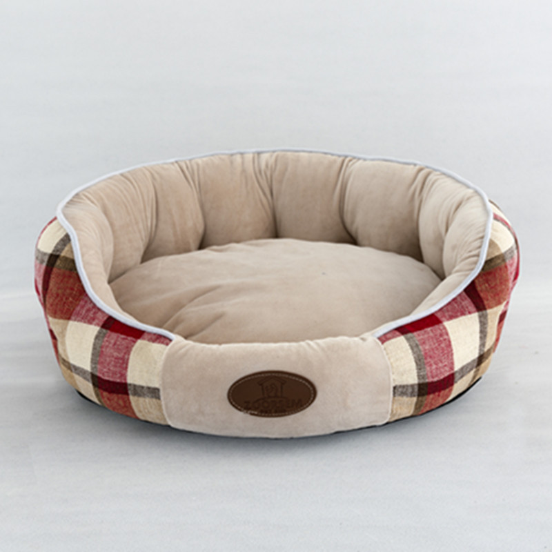 Paidu Manufacturer Fabric check high back cat nest pet mat
