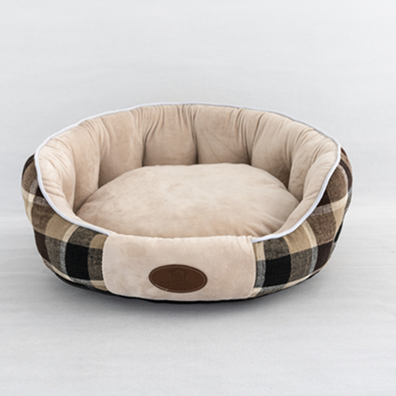 Paidu Manufacturer Fabric check high back cat nest pet mat